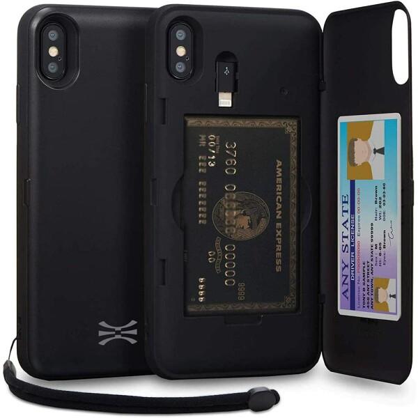 TORU CX PRO iPhone Xs Max ケース カード 収納背面 3枚 カード入れ カバ...