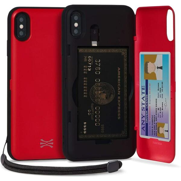 TORU CX PRO iPhone Xs Max ケース カード 収納背面 3枚 カード入れ カバ...