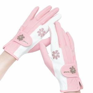 PREMINNO(プレミーノ) ゴルフ グローブ 手袋 レディース 両手 フィット感 耐久性 デザイン性 (21 (17.5｜beck-shop