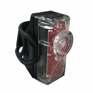 Cycartis LEDテールライト (ALFA Rear) Ultra光の超広 320度 USB充電式 (透明) For ISPシートポスト｜beck-shop