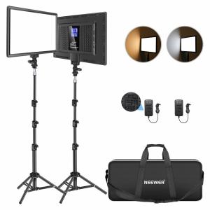 GODOX LA200D LEDビデオライト 230W 5600K 撮影照明機材セット 2 GODOX LA200D LEDビデオライト 230W 5600K 撮影照明機材セット 2