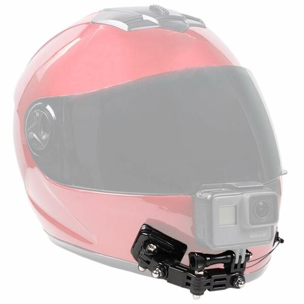 SUREWOモーターサイクルヘルメットチンマウントキットはGoProHero 12 11 10 9 ...