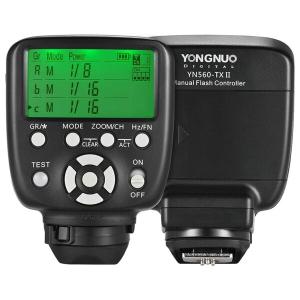 YONGNUO YN560-TX II（ Nikon 用）LCDフラッシュトリガーリモートコントローラーおよびYN560 III/IV YN660（｜beck-shop