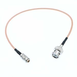 Alvin's Cables Blackmagic HyperDeck Shuttle 用の DIN 1.0 2.3 ミニ BNC to BNC オス HD SDI 6G ダブル シールド ケーブ