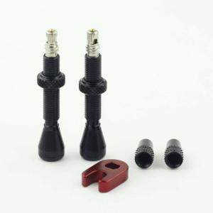 FOURIERS MTB ロードバイク チューブレス 仏式 米式 バルブ 仏式 Presta Valve 40mm｜beck-shop