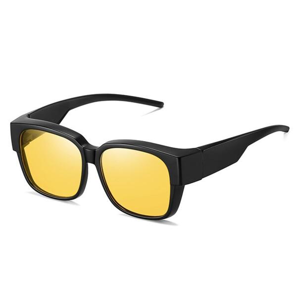 (FF FRAZALA) 偏光 オーバーサングラス メガネの上からかけられるサングラス 紫外線カット...