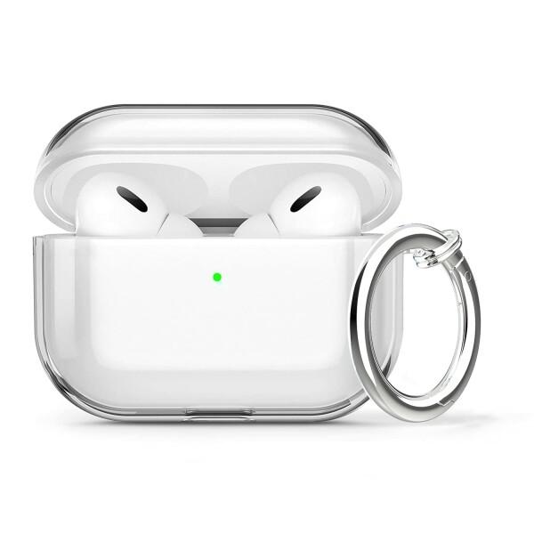 Aircawin Airpods Pro 第2世代ケース クリア 耐衝撃クリアケース Airpods...