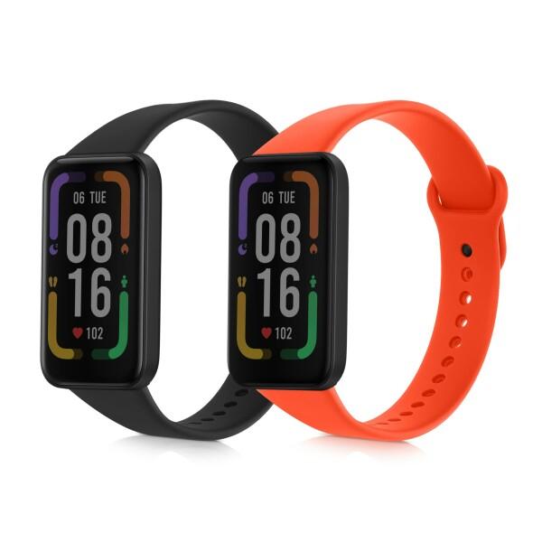 (kwmobile) 2x 交換ベルト 対応: Xiaomi Redmi Smart Band Pr...