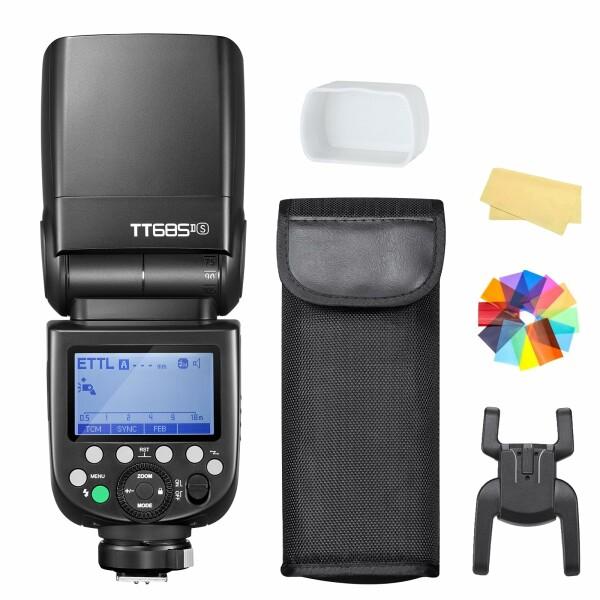 Godox TT685IIs カメラフラッシュ クリップオンストロボ フラッシュ ソニー用 TTL ...
