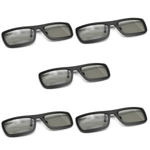 Othmro 3Dメガネ 3D立体 アナグリフ3Dメガネ レンズ1色/グレー レンズ2色/グレー フレーム素材プラス