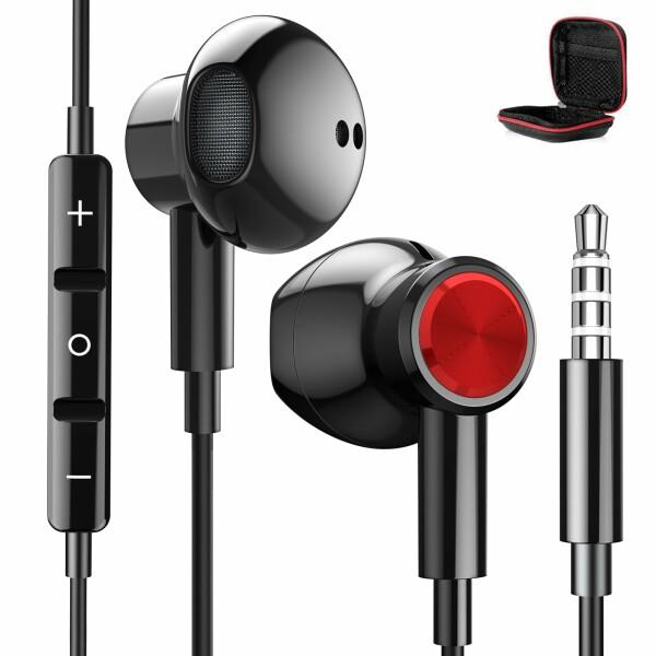 MACLE 有線 イヤホン マイク付きイヤホン 3.5mmイヤフォン 通話可能 磁気設計 対応iPh...