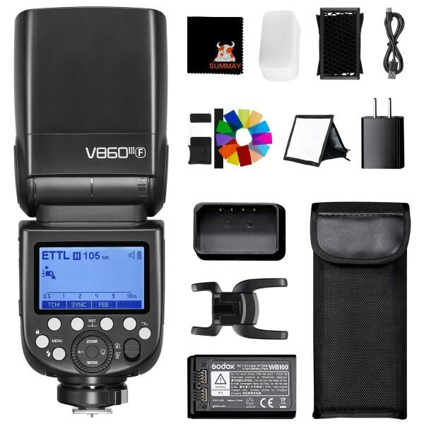 GODOX V860III-F Camera Flash Speedlight Kit 1 / 80...