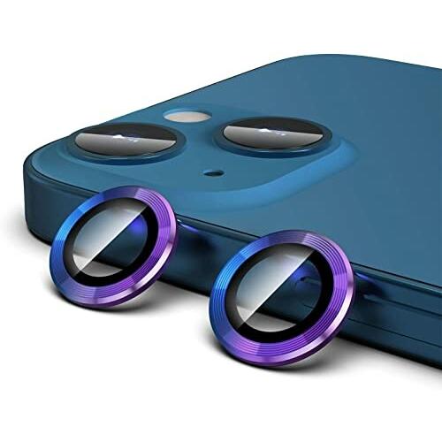 iPhone 13/iPhone 13 Mini用 カメラ レンズ保護フィルム 貼り付け補助ツール付...