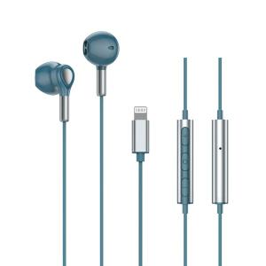 Lavodio MFi認証品 ライトニング・アイホン有線イヤホン 閉塞感無し、長時間装着快適、マイク/リ