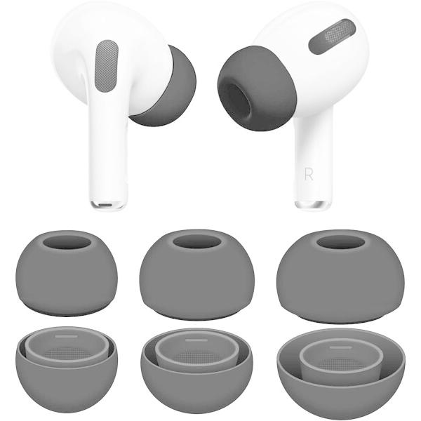 A-Pcas AirPods Pro用イヤーピース AirPodsProイヤーチップ シリコン製 付...