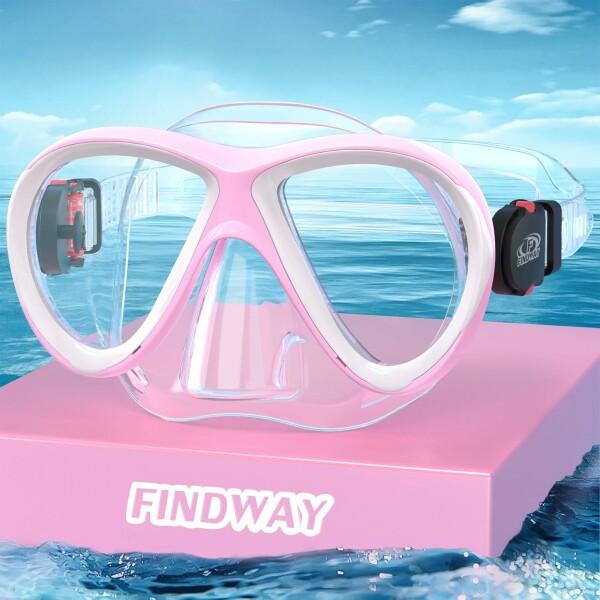 Findway ゴーグル 水泳 子供 キッズ シュノーケリング マスク スイミングゴーグル 子供用 ...