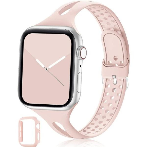 YUANHE 互換性のある Apple Watch シリコン ウォッチ バンド 40 mm 44 m...