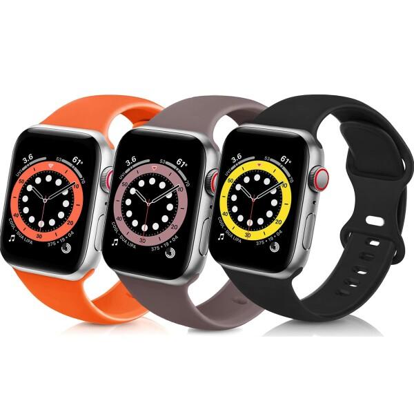 3本セット Apple Watch バンド コンパチブル アップルウォッチバンド 男女兼用 スポーツ...
