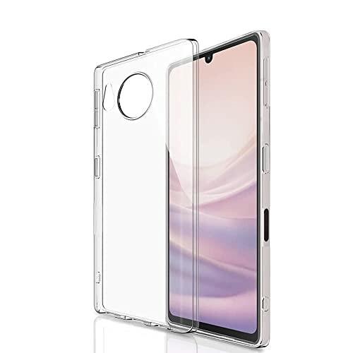 AQUOS sense7 SH-53C / SHG10専用クリア ソフト シリコン TPU 保護ケー...