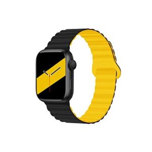 シリカゲル磁力 バンドコンパチブル Apple Watch バンドコンパチブル アップルウォッチバンド49mm 45