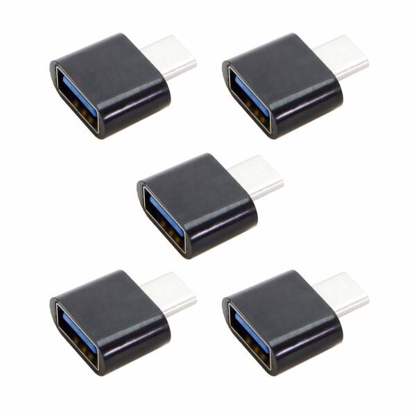 chenyang CY 5個 Type-C USB-C - USB 2.0 OTGアダプター 携帯電...