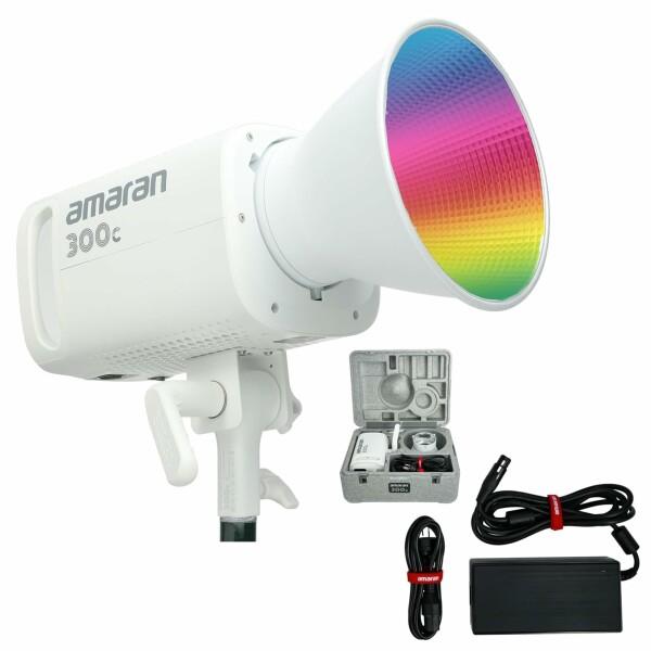 Aputure Amaran 300C フルカラー COB LEDビデオライト 300W RGBWW...