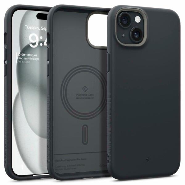 Caseology iPhone15 用 ケース MagSafe対応 米軍MIL規格 耐衝撃 グリッ...