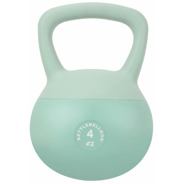 KETTLEBELLKON（ケトルベル魂）EZグリップソフトケトルベル (4kg/グリーン)