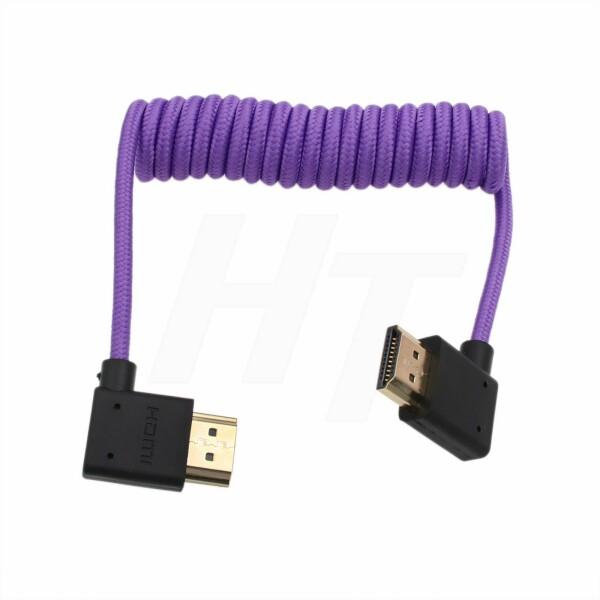 HangTon HDMI to HDMI 4K 8K 60p Cable Right Angle B...