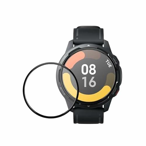 kwmobile 2x 対応: Xiaomi Watch S1 Active 保護フィルム - 画面...