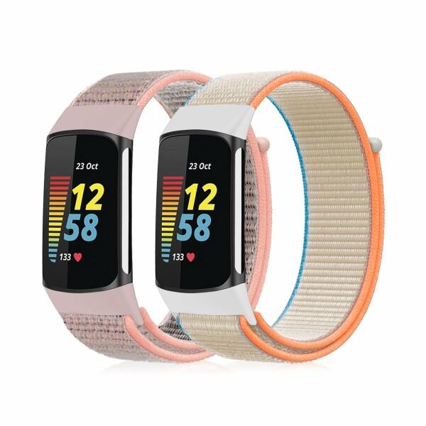 (RicYeel) バンド Fitbit Charge 6/Fitbit Charge 5 対応 (...
