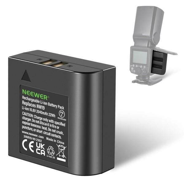 NEEWER NW665 バッテリーパック 10.8V/2040mAh リチウム充電池 NW665-...