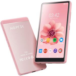 AGPTEK MP3プレーヤー MP4プレーヤー 4インチHD大画面 タッチスクリーン Androidシステム Wi-Fi対応 Blueto｜beck-shop