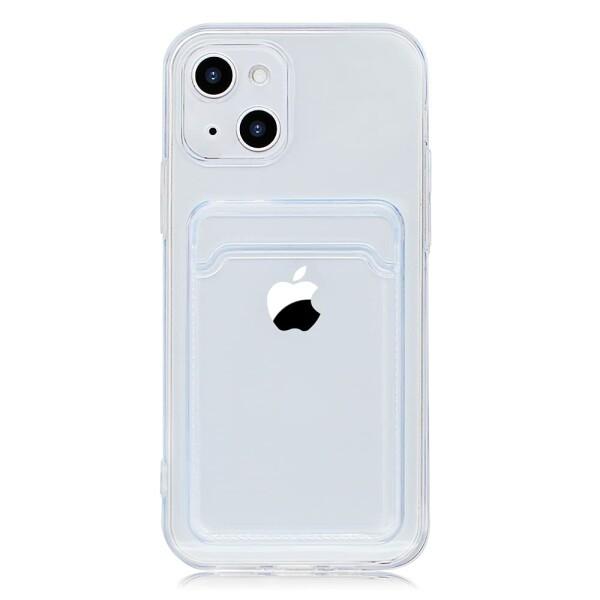 YUYIB iPhone13 ケース クリアケース カード収納 tpuバンパー 薄型 黄変防止 耐久...