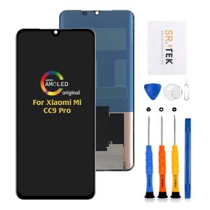 SRJTEK For Xiaomi Mi CC9 Pro/Note 10/Note 10 Pro/Note 10 Lite 液晶パネル 画面交換修理用 タッチパネルセット 6.｜beck-shop