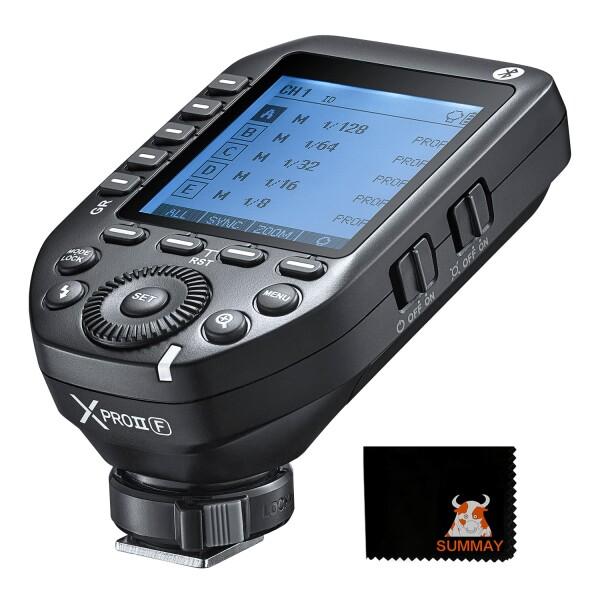 Godox XProII-F TTL ワイヤレス フラッシュ トリガー 1/8000s HSS、TC...