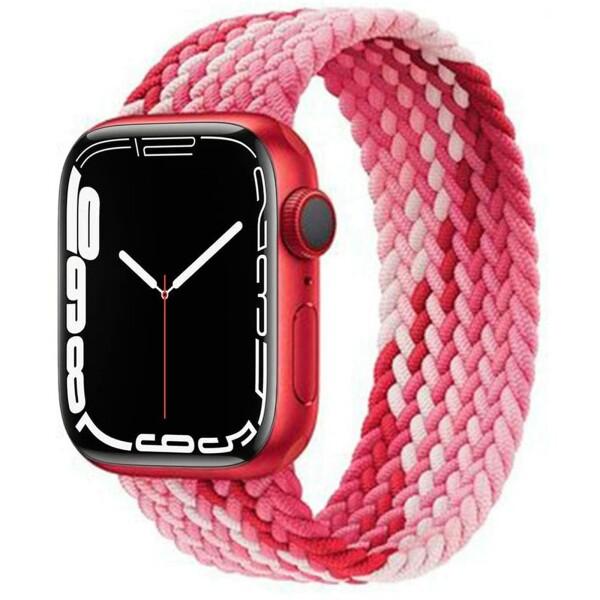 Apple Watch バンド ブレイデッド ソロループ Apple watch 8 バンド VIA...