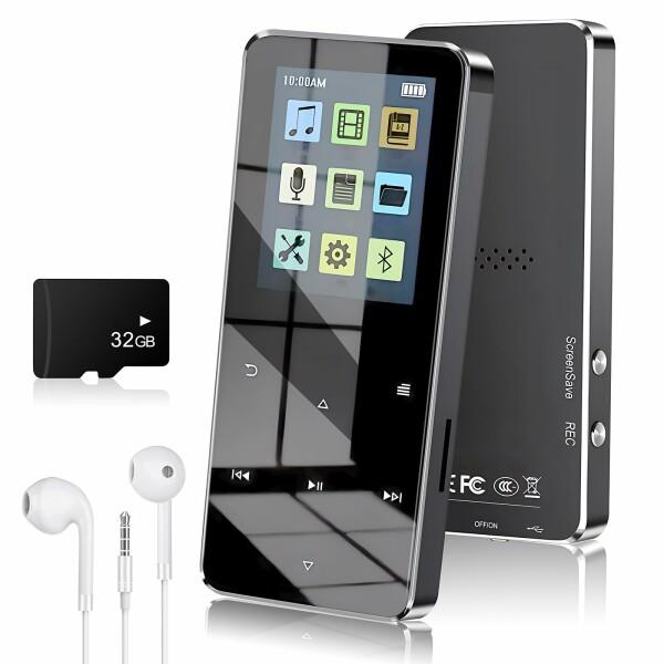 VORAGA MP3プレーヤー Bluetooth5.1 32GB大容量 128GBまで拡張可能 ウ...