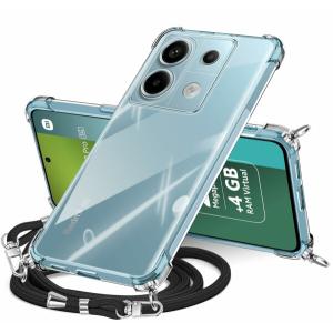 Xiaomi Redmi Note 13 Pro 5G / Poco X6 5G ケース クリア ショルダー redmi note13pro スマホケース 耐衝撃 TPU 薄｜beck-shop