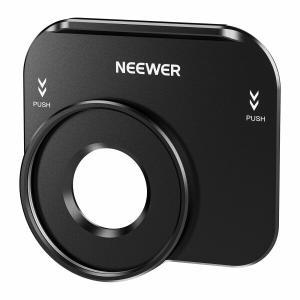 NEEWER 37mm ネジレンズバックプレート コンパチブル iPhone 15 Pro ケージ (PA023) iPhone 15 Pro Max スマホケ｜beck-shop