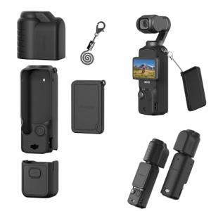 TOMGDRACO DJI Osmo Pocket 3本体保護ケース + レンズ保護ケース + スクリーン保護カバー + ネジ付きハン｜BECKSHOP