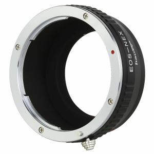 Haoge レンズマウントアダプター Canon EOS EF EF-Sマウントレンズ Sony EマウントNEXカメラ用 a3000 a3500 a5｜beck-shop