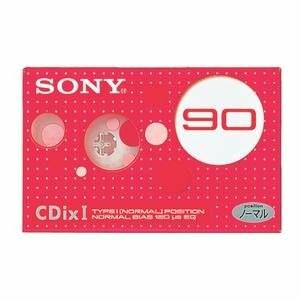 SONY オーディオカセット 90分 ノーマルポジション C90CDX1L｜beck-shop