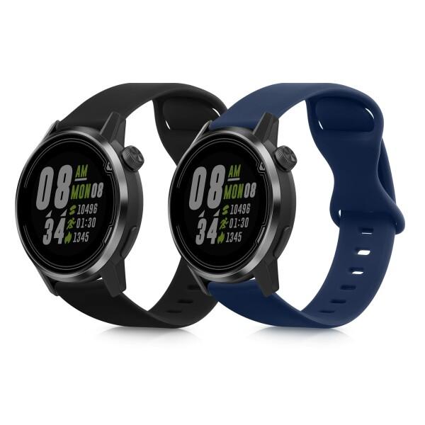 (kwmobile) 2x 対応: COROS PACE 2 / APEX (42mm) バンド -...