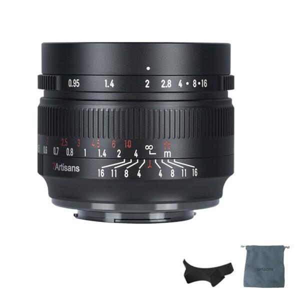 7artisans 50mmF0.95大口径マニュアルフォーカスプライム固定レンズAPS-CニコンZ...