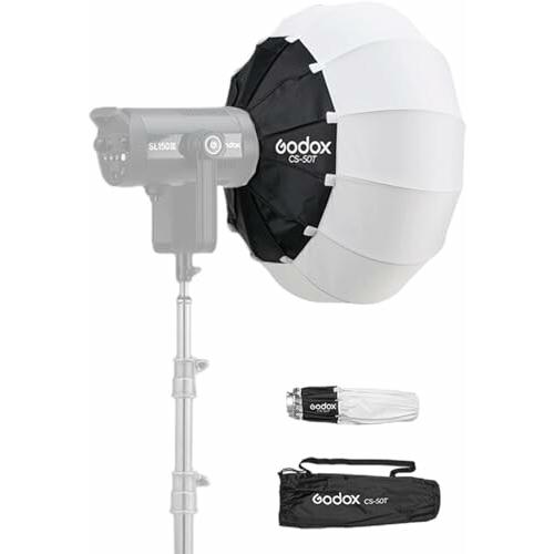 Godox CS-50T 50cm クイックリリースランタンソフトボックス プロフェッショナル折りた...