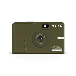 RETO Ultra Wide & Slim 35mm 再利用可能な昼光フィルムカメラ - 22mm 広角レンズ、フォーカスフリー、軽｜beck-shop