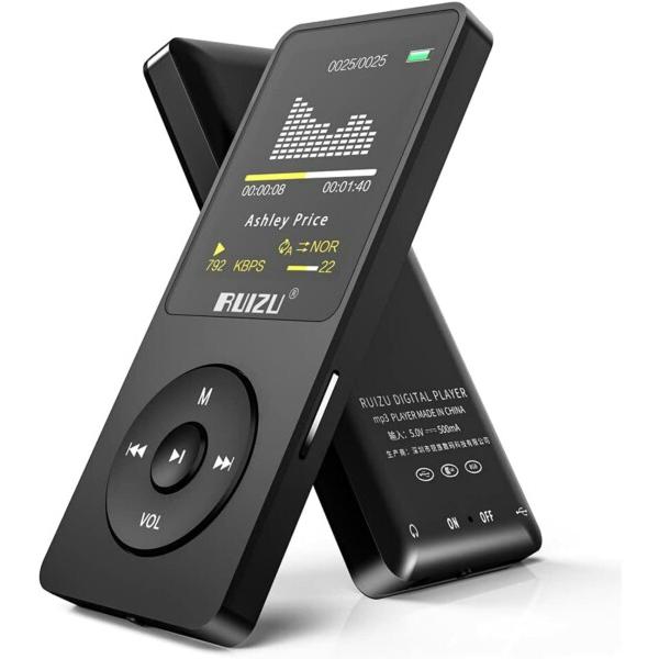 RUIZU MP3プレーヤー Bluetooth対応 8GB ウォークマン HiFiロスレスデジタル...