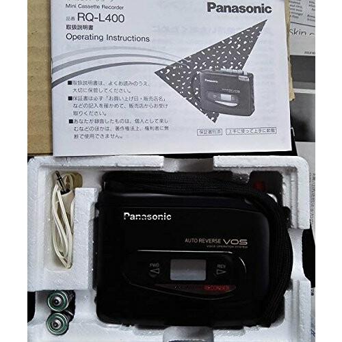 Panasonic ポータブルミニカセットレコーダー RQ-L400-K ブラック