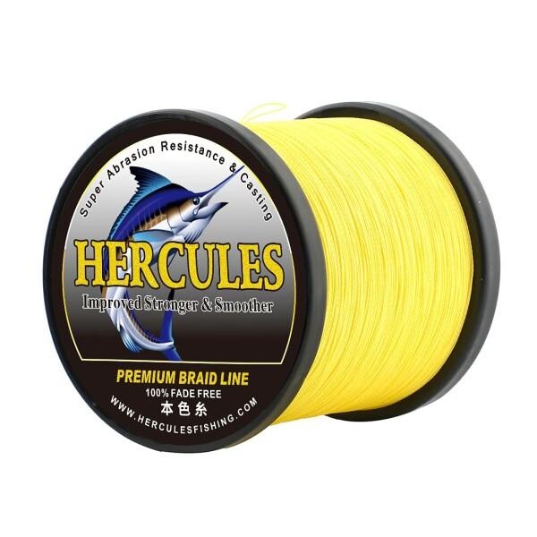 ヘラクレス(HERCULES) peライン 色落ちしない 4本編み 釣り ライン 遠投 PE 釣り糸...